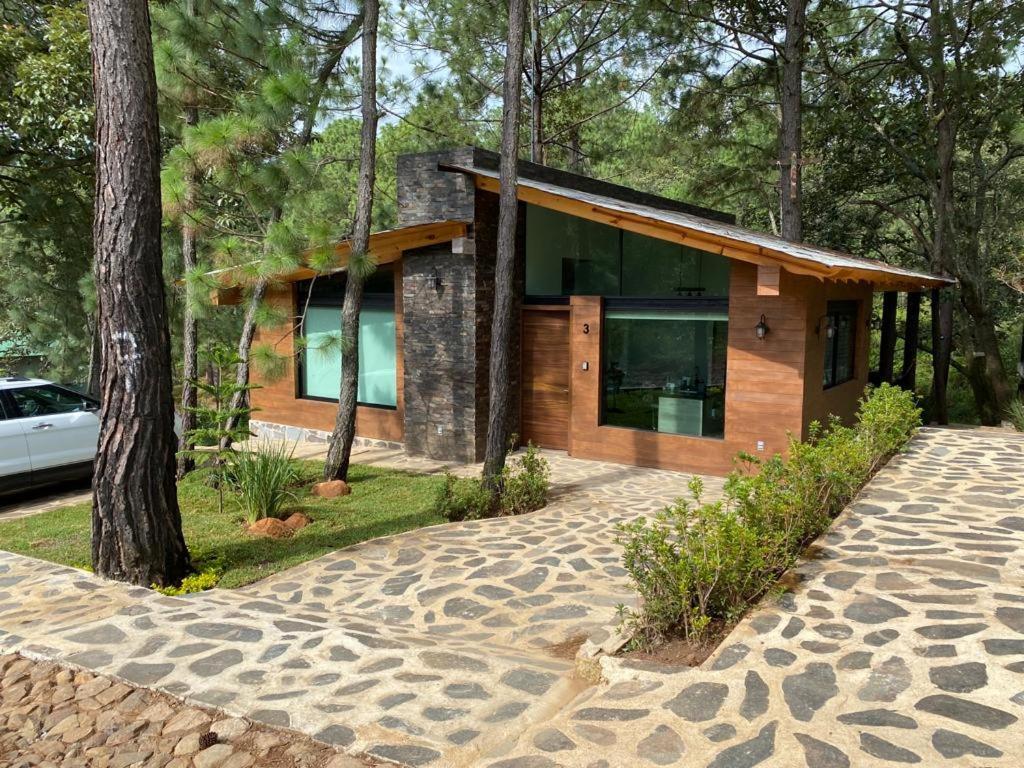 Cabanas Canada Del Ciervo Mazamitla Esterno foto