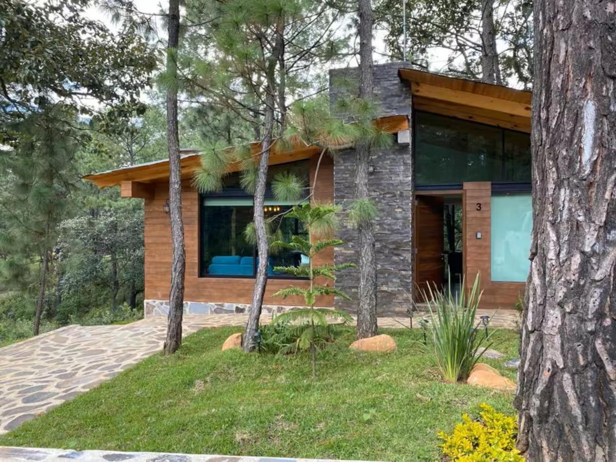 Cabanas Canada Del Ciervo Mazamitla Esterno foto