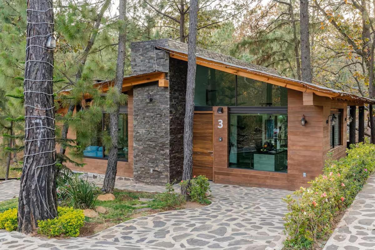 Cabanas Canada Del Ciervo Mazamitla Esterno foto