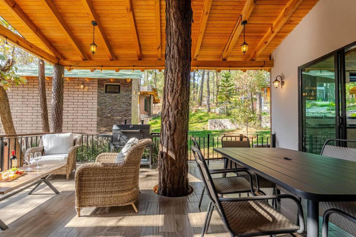 Cabanas Canada Del Ciervo Mazamitla Esterno foto